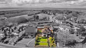 Aerial View From Front- click for photo gallery